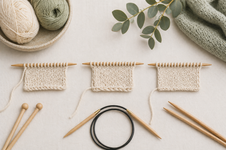 Maschenanschlag stricken