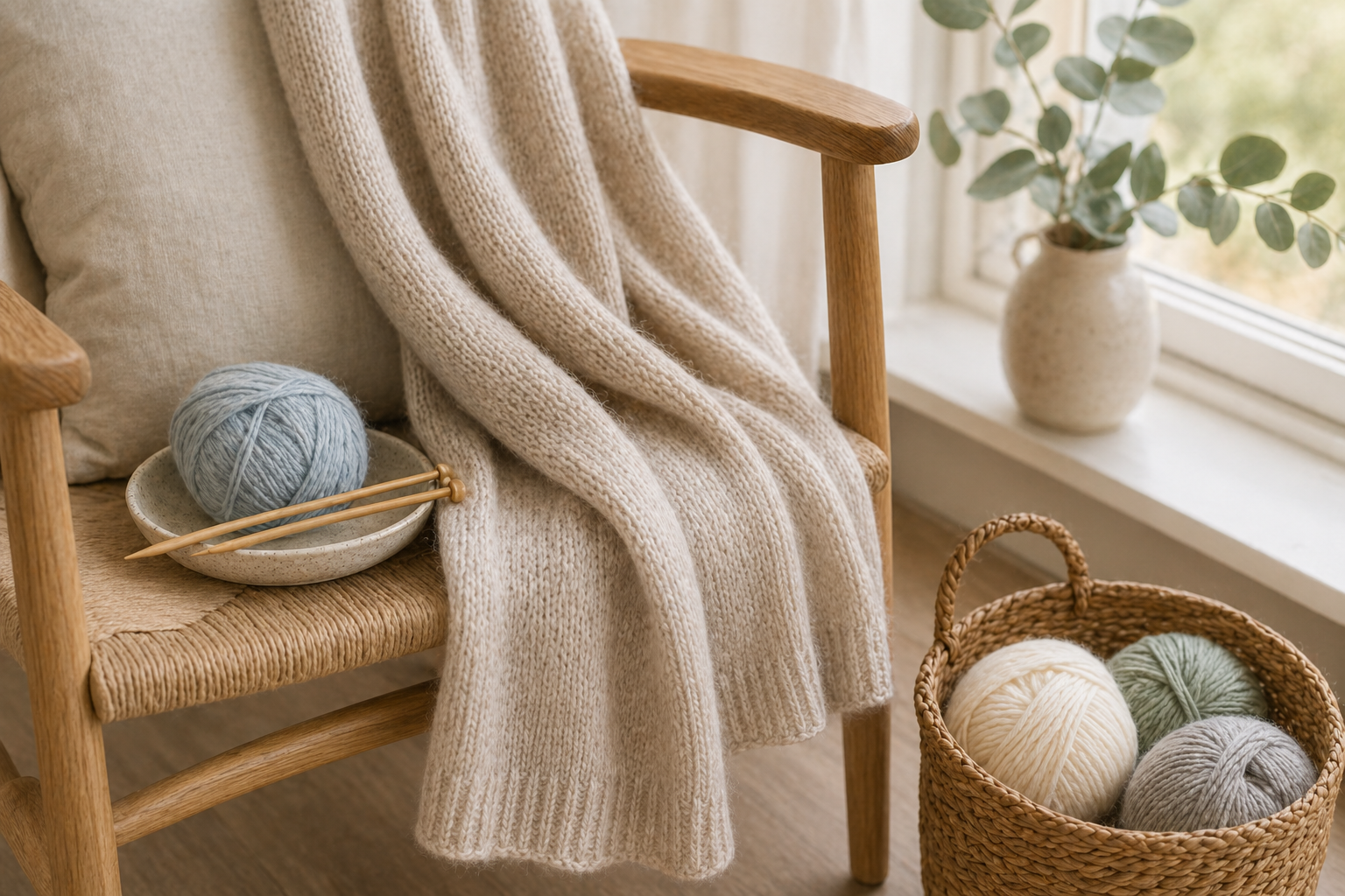 Leichte Merino- und Alpaka-Mischungen f?r weiche Strickprojekte