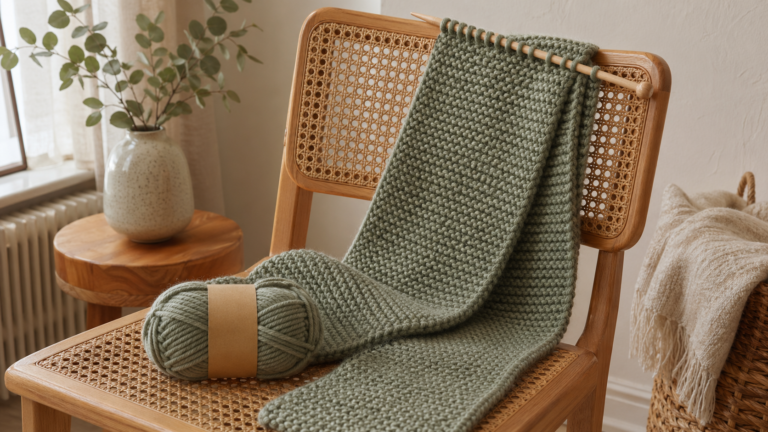 Schal stricken für Anfänger – Schritt für Schritt