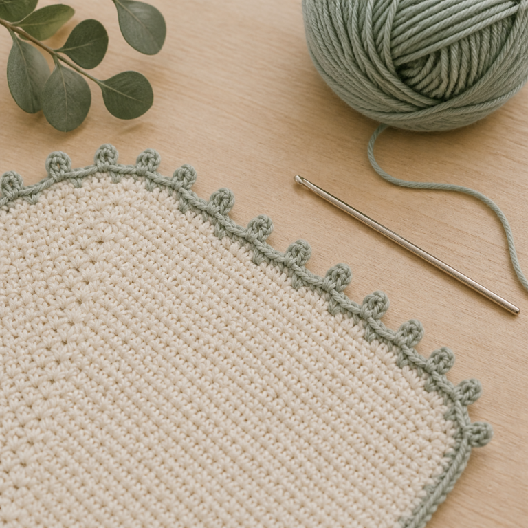 Picotrand stricken oder häkeln – verspieltes Detail richtig dosieren