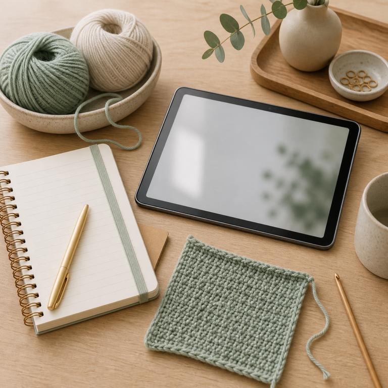 Ravelry, Notizbuch oder App – wie du Projekte übersichtlich planst