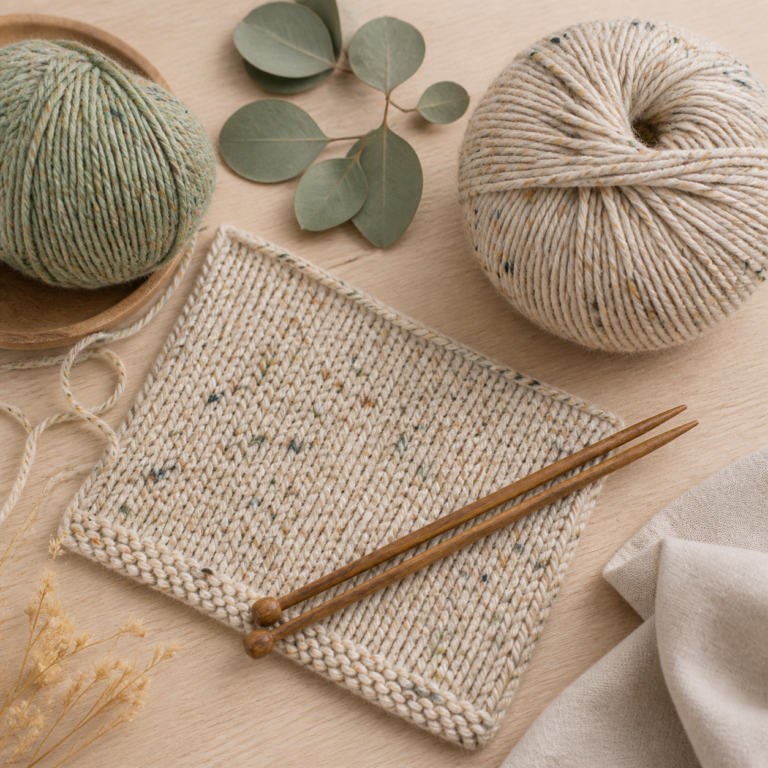 Tweedgarne – kleine Farbpunkte mit klassischer Wirkung
