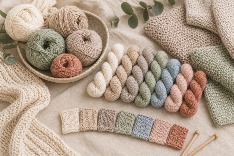 Häkelkanten an Strickprojekten – wo der Mix besonders gut funktioniert