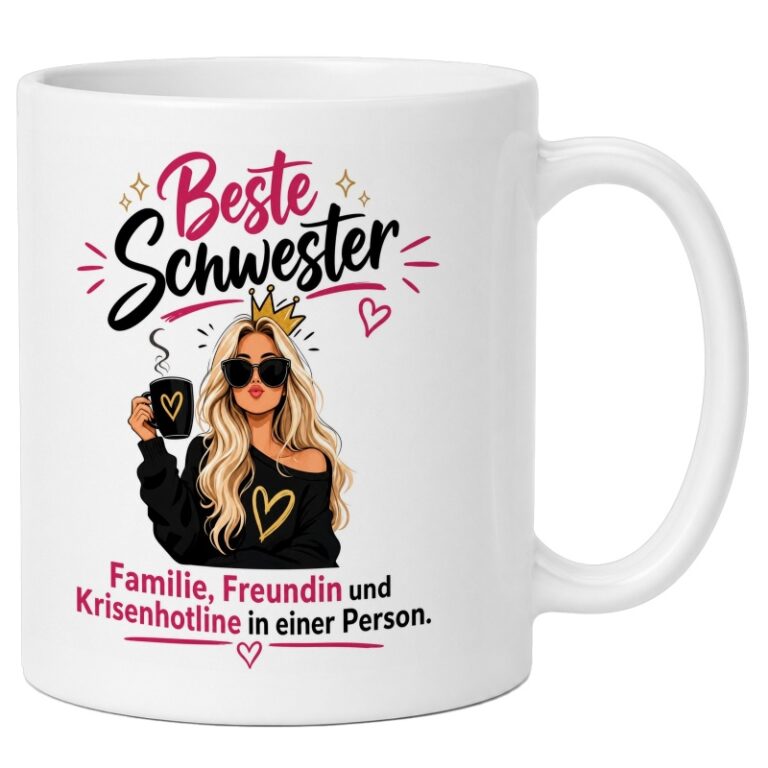 Geschenk für die beste Schwester: Familie, Freundin und Krisenhotline