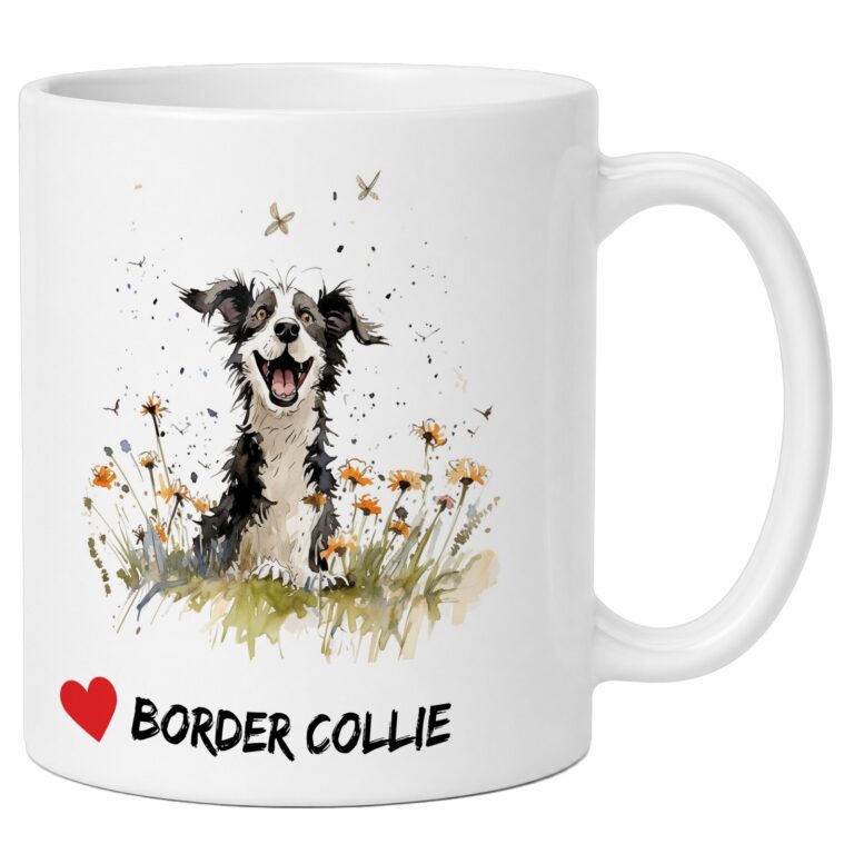 Geschenk für Border-Collie-Fans: Wenn eine Rasse Teil der Familie ist