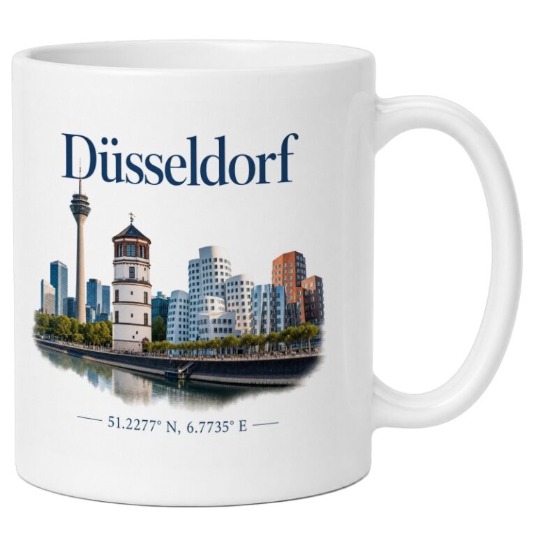 Düsseldorf verschenken: Skyline-Motive für Menschen mit Stadtbezug