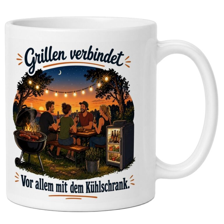 Grillfans beschenken: Humorvolle Tassen für Menschen am Rost