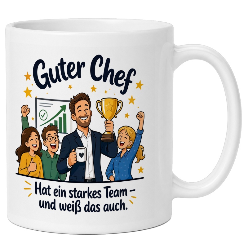 Tasse als Geschenk für einen guten Chef