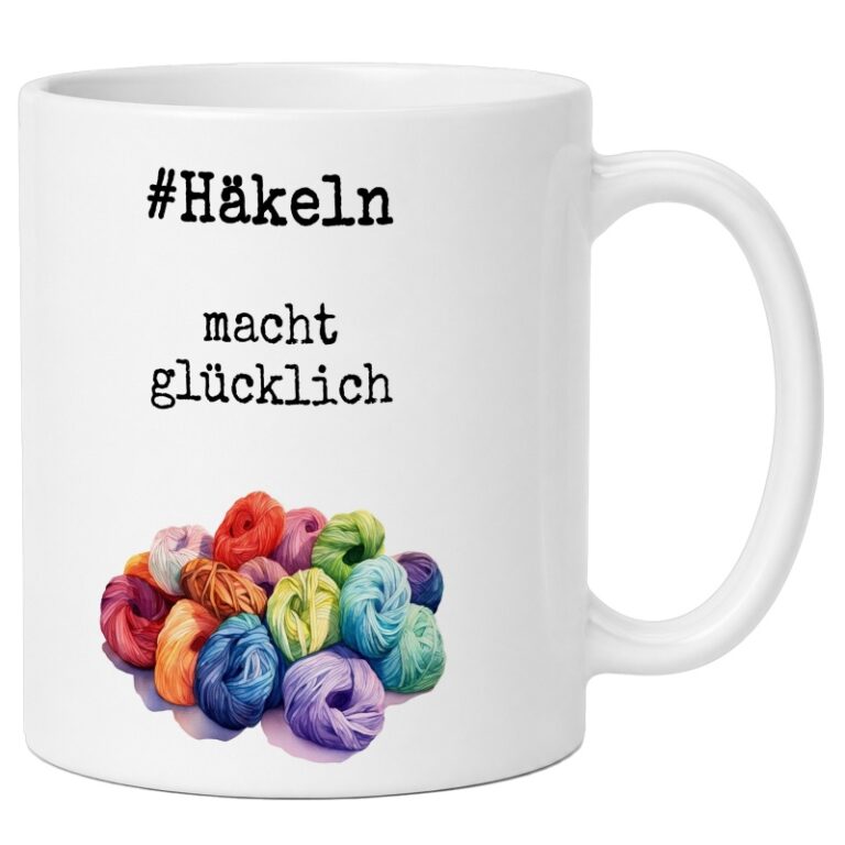 Häkeln schenken: Eine Tasse für kreative Pausen zwischen den Maschen