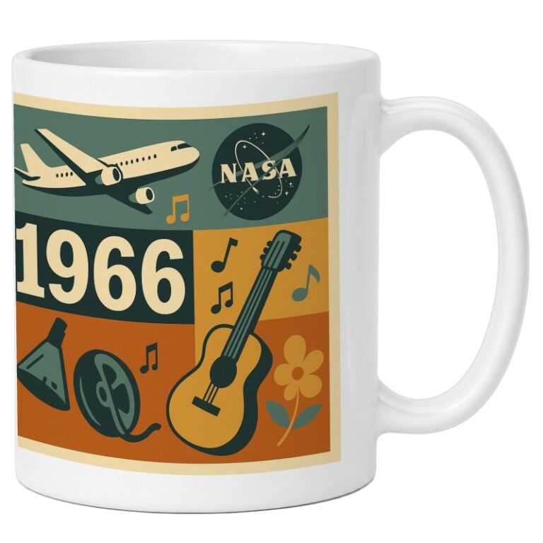 60. Geburtstag 2026: Eine Tasse für den Jahrgang 1966