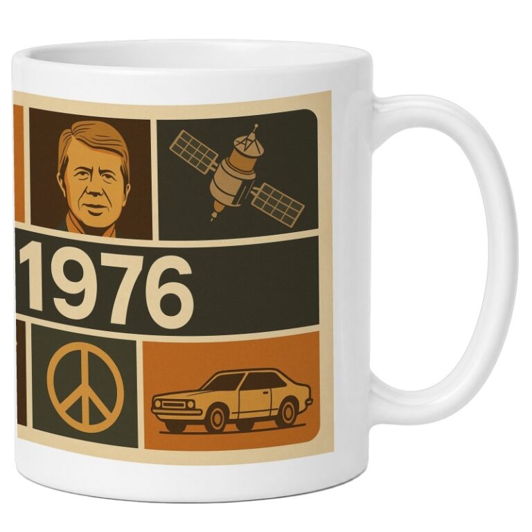 50. Geburtstag 2026: Eine Tasse für den Jahrgang 1976
