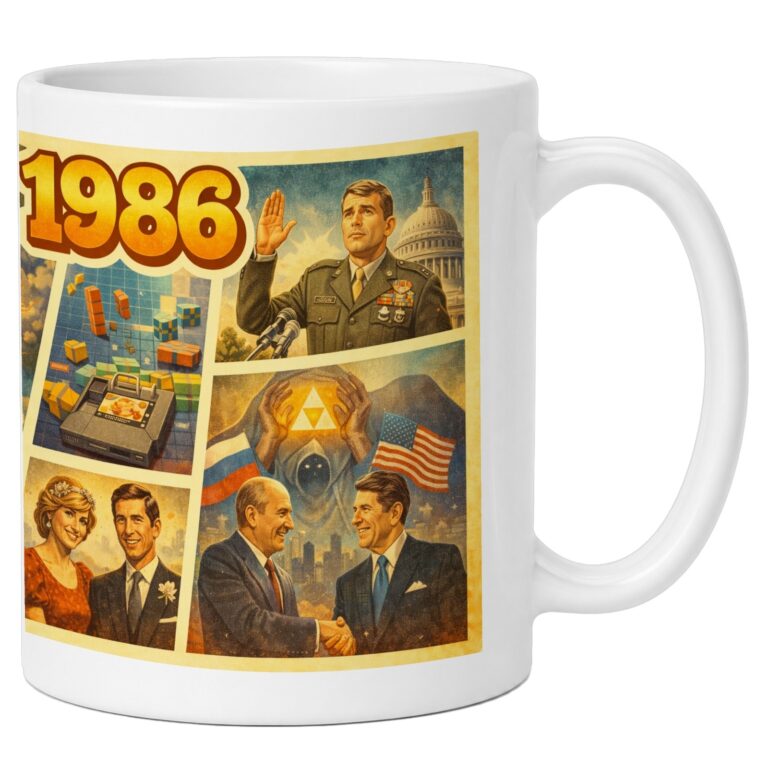 40. Geburtstag 2026: Eine Tasse für den Jahrgang 1986