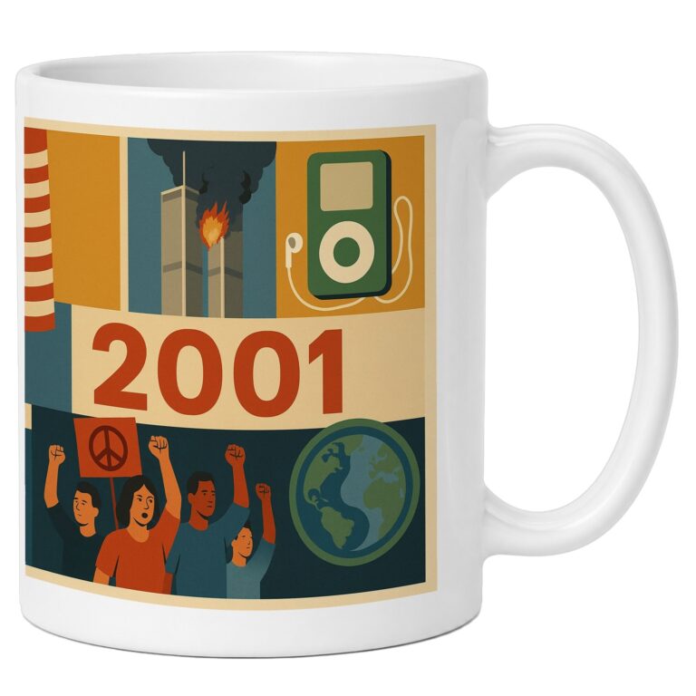 25. Geburtstag 2026: Ein Jahrgangsgeschenk für 2001