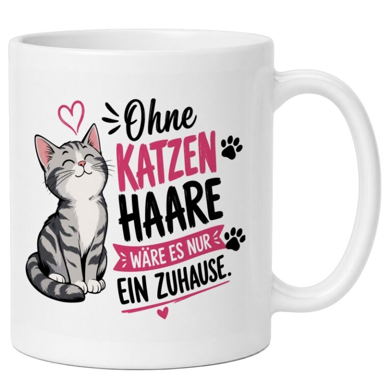 Katzenmenschen beschenken: Humorvolle Tassen rund um Samtpfoten