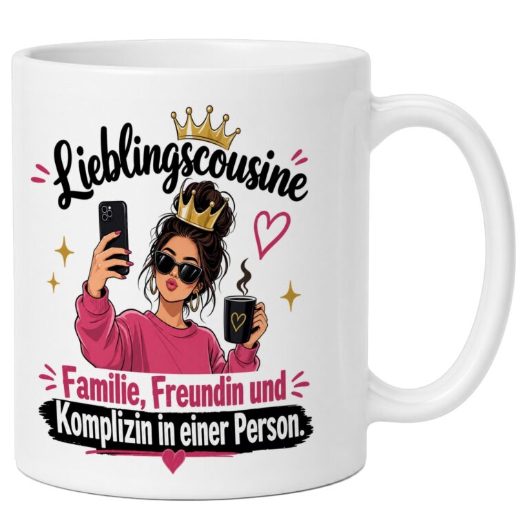 Geschenk für die Cousine: Familie, Freundin und Komplizin