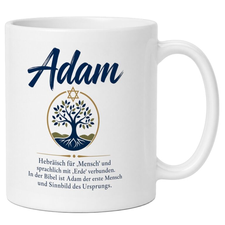 Namensbedeutungen verschenken: Was eine Vornamen-Tasse erzählen kann