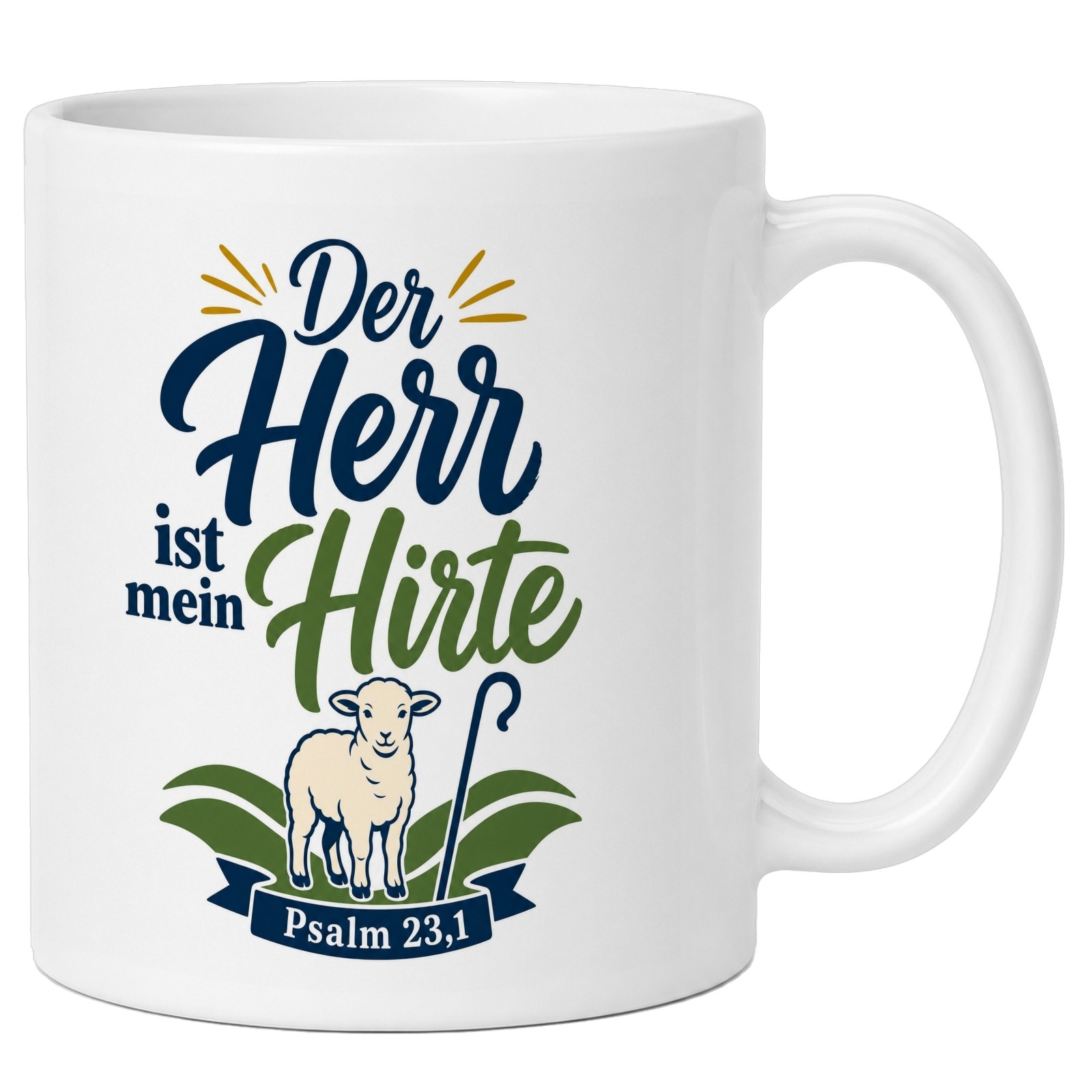 Tasse mit Psalm 23 als Geschenk