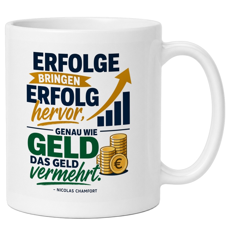 Motivations-Tasse für Studium und Ausbildung