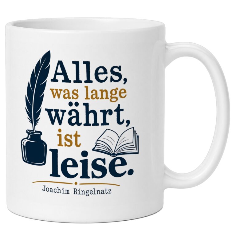 Deutsche Denker auf Tassen: Wann ein Zitat als Geschenk wirklich passt